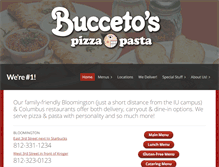 Tablet Screenshot of buccetos.com